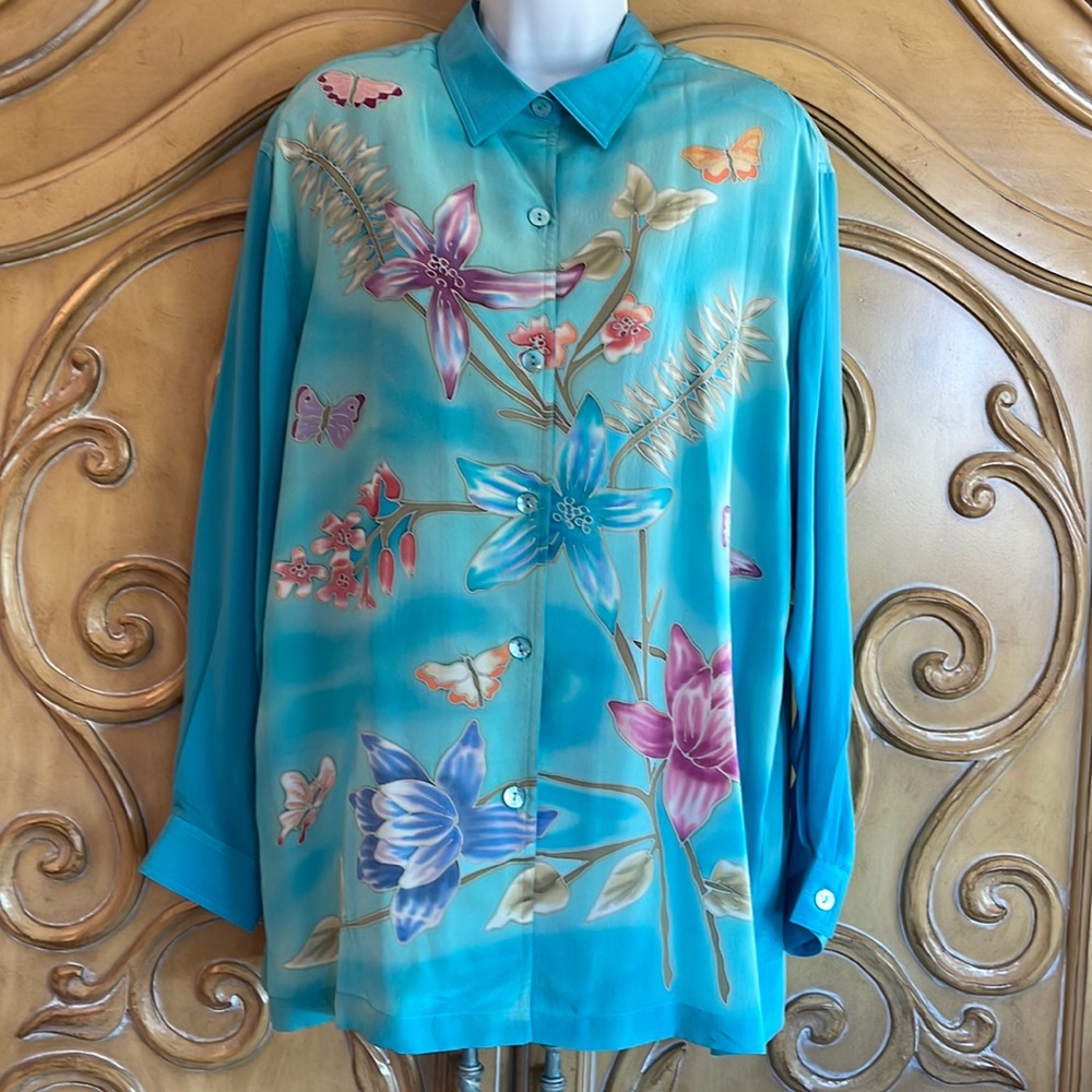 Gorgeous Mureli silk blouse